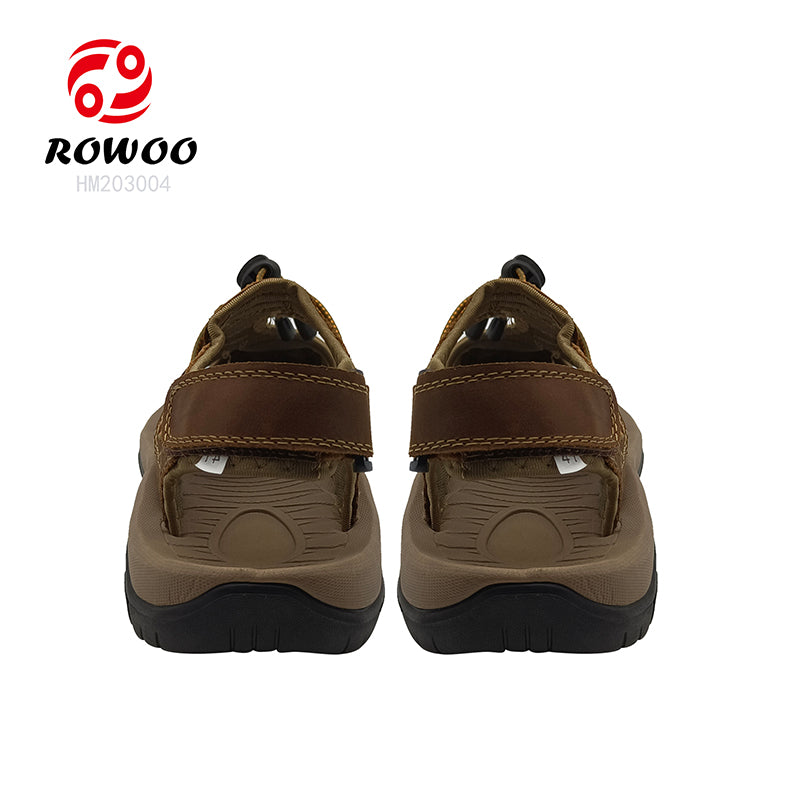 Wholesale Custom design logo Close Toe Men Sports Sandals Breathable