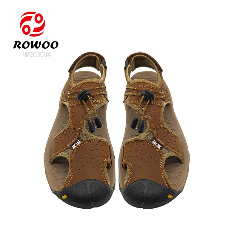 Wholesale Custom design logo Close Toe Men Sports Sandals Breathable