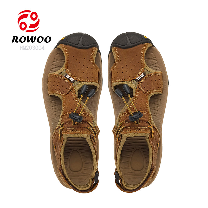 Wholesale Custom design logo Close Toe Men Sports Sandals Breathable