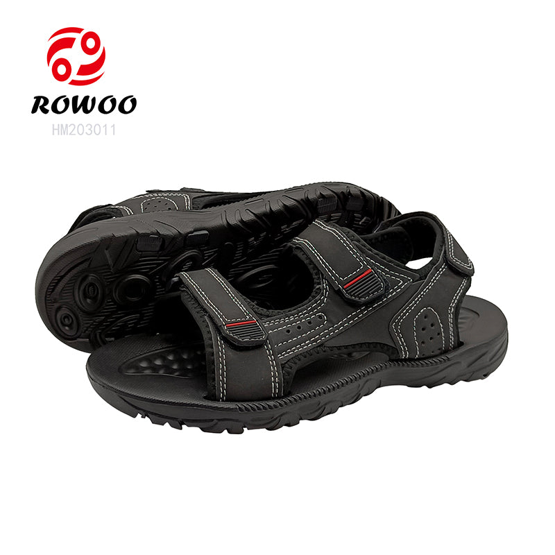 Wholesale Children Black Sandals Lightweight Kid School Summer Sandals Anti-slip Shoes for Boy