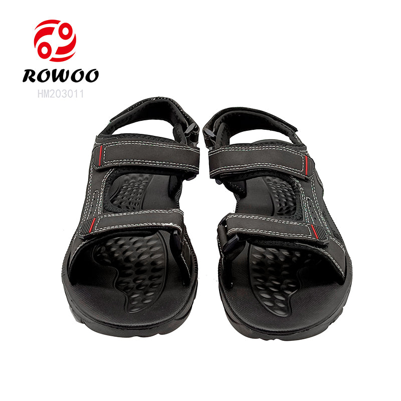 Wholesale Children Black Sandals Lightweight Kid School Summer Sandals Anti-slip Shoes for Boy