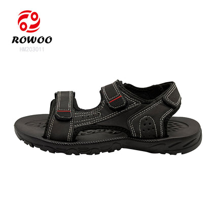 Wholesale Children Black Sandals Lightweight Kid School Summer Sandals Anti-slip Shoes for Boy