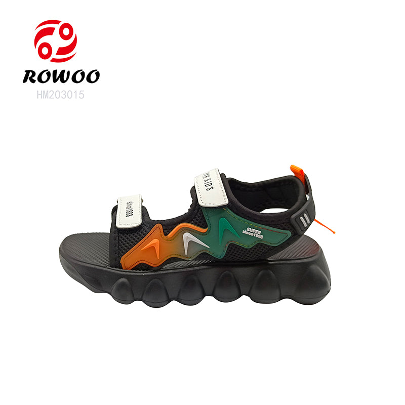 Summer Kids Beach sandals Soft Bottom Breathable Shoes Open Toe Flat Boys Girls Sport Sandals