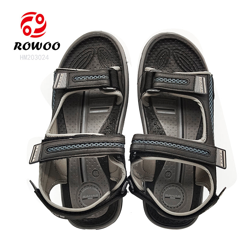 OEM SHOES Rubber Latest Men Sandals Design Flat Sandal Man Walking Custom Blank EVA Ladies Slipper Slides for Men Sandals