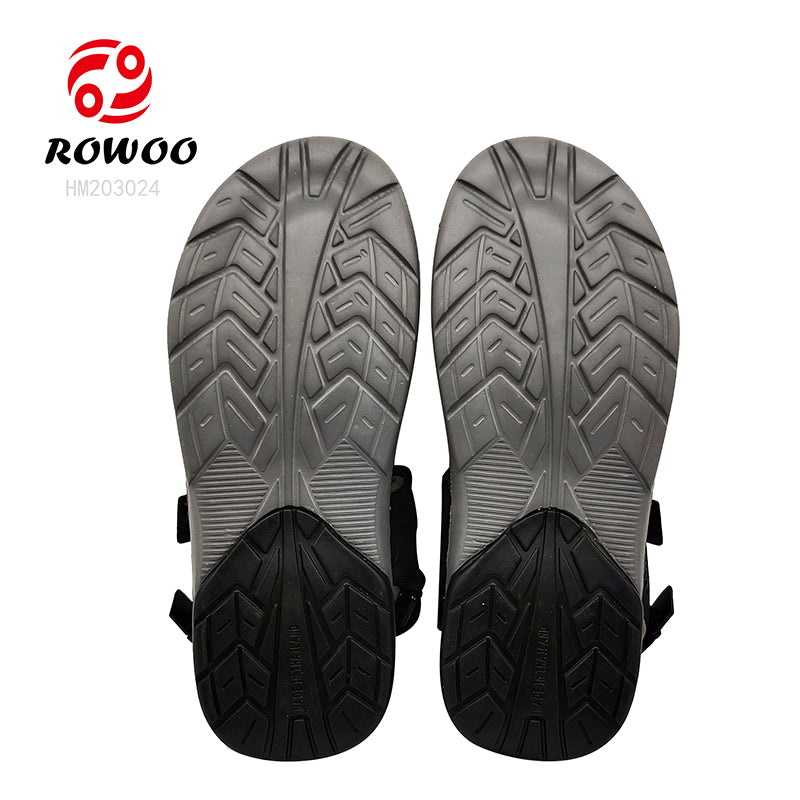 OEM SHOES Rubber Latest Men Sandals Design Flat Sandal Man Walking Custom Blank EVA Ladies Slipper Slides for Men Sandals