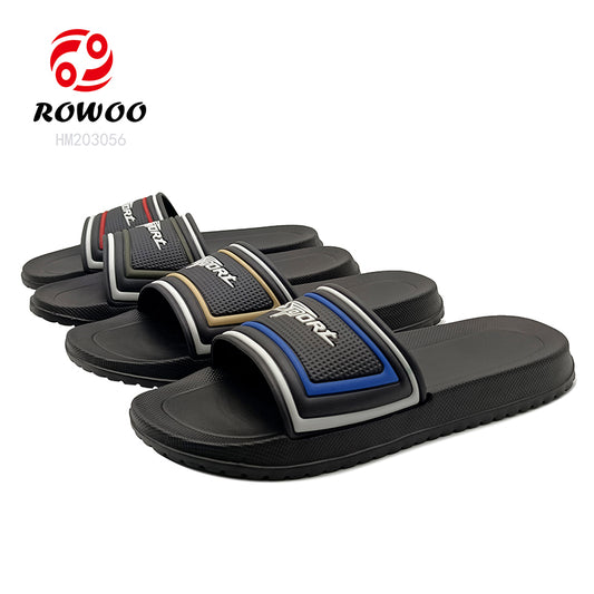 Wholesales Custom Logo EVA PU Slides Outdoor Cool Sandals