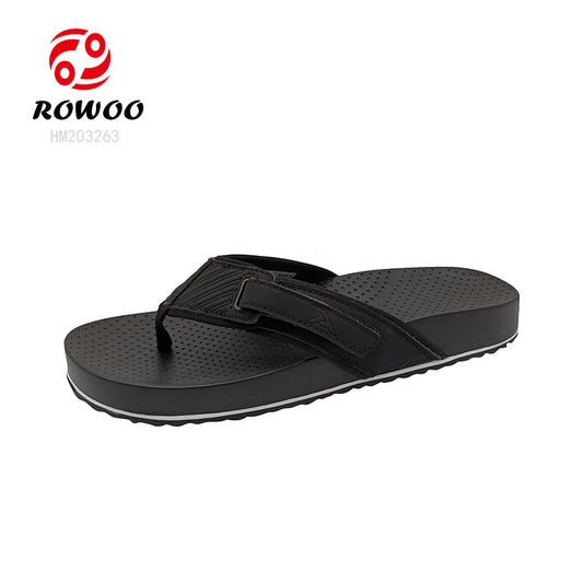 Men's Comfortable Rubber Beach Sandals Anti-Slip Outdoor Flip-Flops