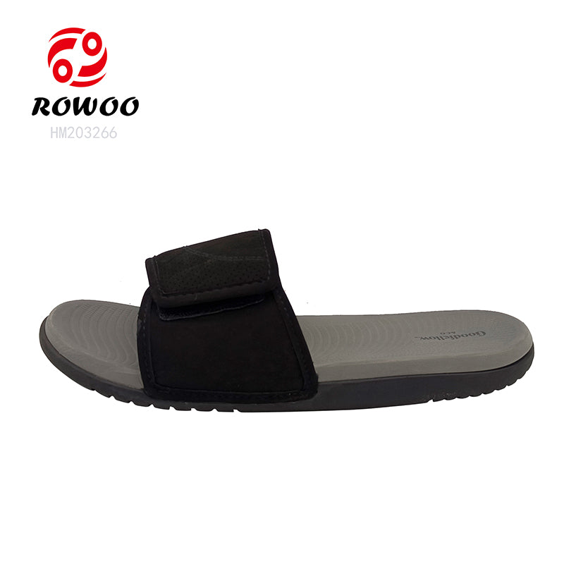 Men's Custom Classic Beach Sandals Lightweight Anti-Slippery Sports Slide Sandals