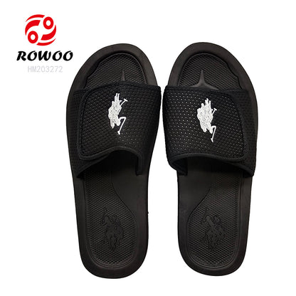 Wholesale Custom Men's EVA Insole Adjustable Slide Sandals