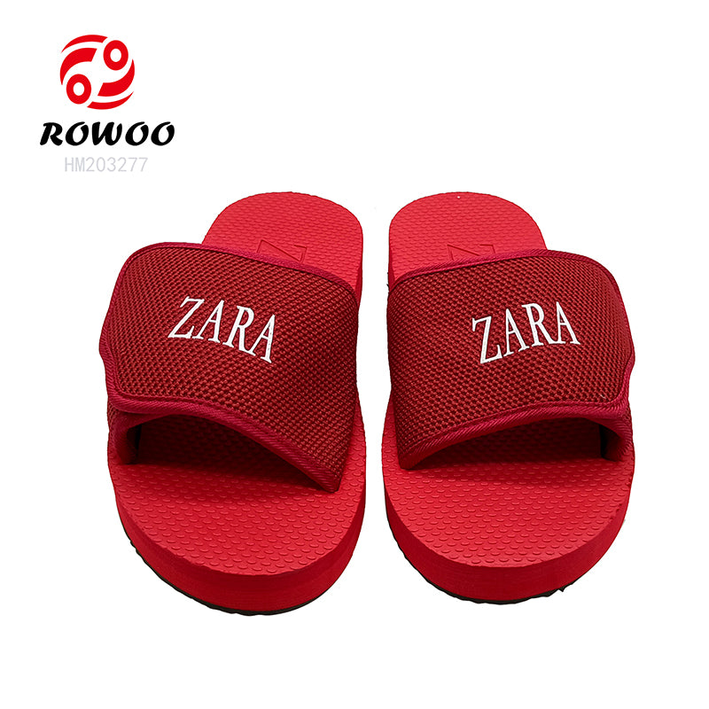 Wholesale Custom Men's EVA Insole Slide Sandals Fashionable Outdoor Slippers