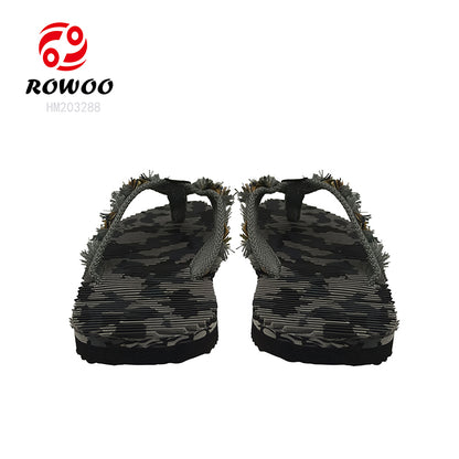 Comfortable Eva Flip Flops for Men Light Weight Anti-Slip Camouflage Slippers