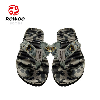 Comfortable Eva Flip Flops for Men Light Weight Anti-Slip Camouflage Slippers