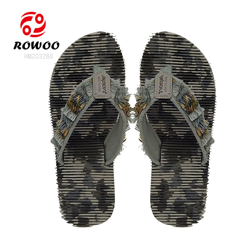 Comfortable Eva Flip Flops for Men Light Weight Anti-Slip Camouflage Slippers