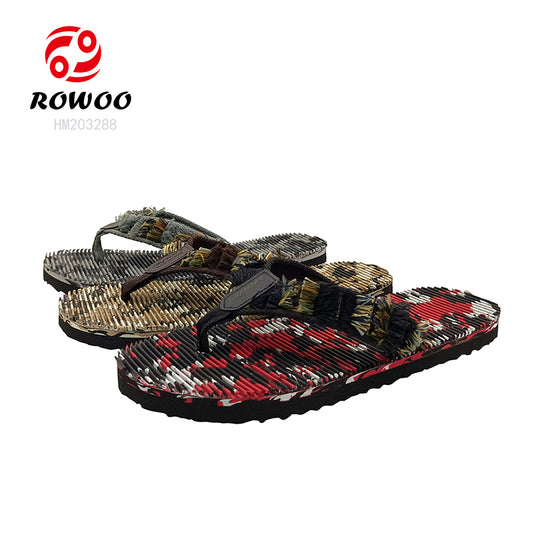 Comfortable Eva Flip Flops for Men Light Weight Anti-Slip Camouflage Slippers