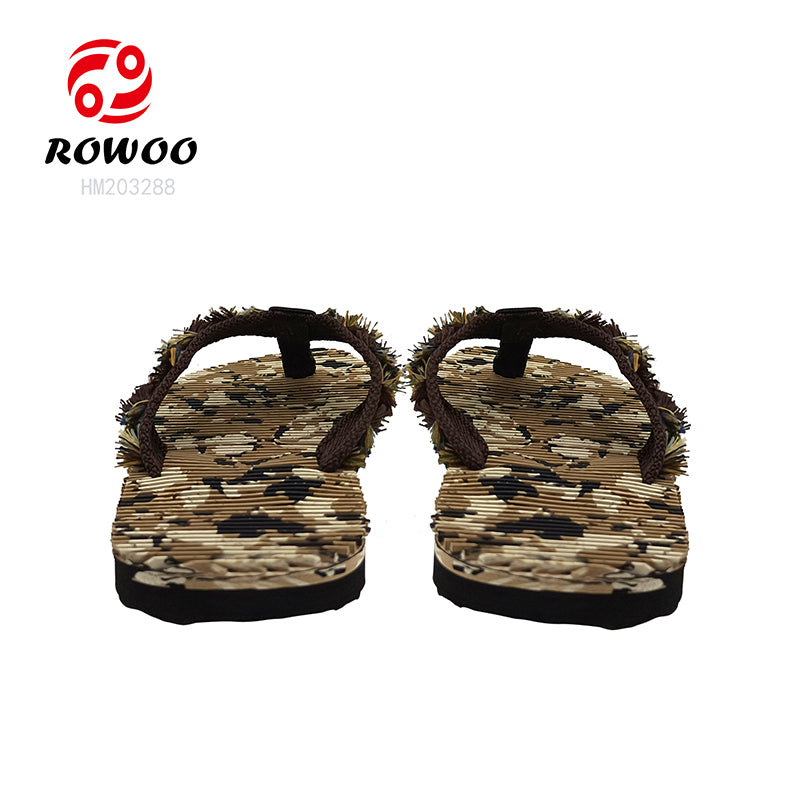 Comfortable Eva Flip Flops for Men Light Weight Anti-Slip Camouflage Slippers