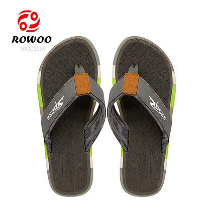 Men's Lightweight Casual Flip Flops Open Toe Indoor & Outdoor Beach Slippers