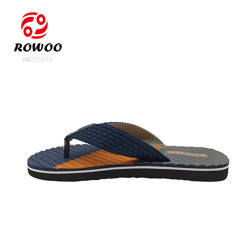 Latest Customized Men's Flip Flops Slippers Anti-Slip Feature