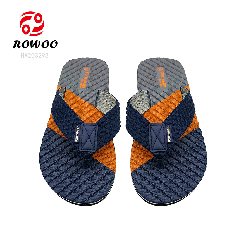 Latest Customized Men's Flip Flops Slippers Anti-Slip Feature