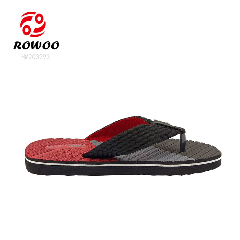 Latest Customized Men's Flip Flops Slippers Anti-Slip Feature