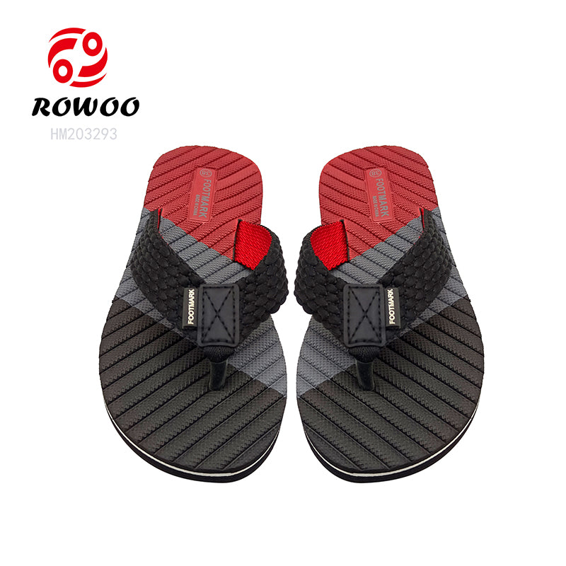 Latest Customized Men's Flip Flops Slippers Anti-Slip Feature