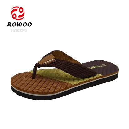 Latest Customized Men's Flip Flops Slippers Anti-Slip Feature