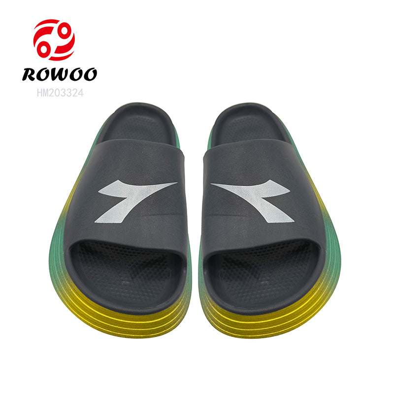 Women's Open Toe Indoor Slippers with Thickened Sole Anti-Slip Bath Sandals