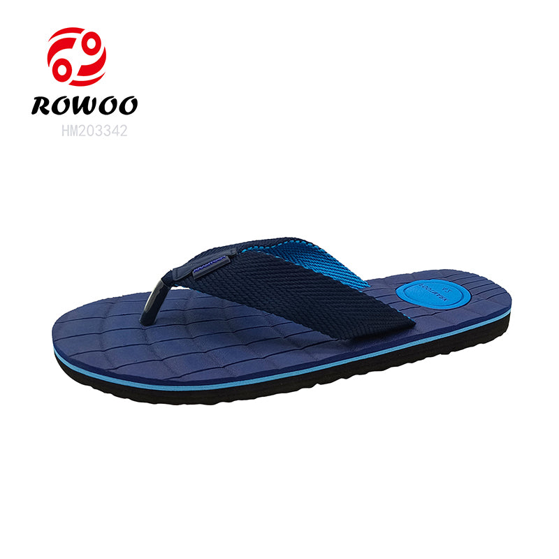 Men's Flip Flops Slippers Thong Flat Sandal for Indoor Outdoor Light Weight