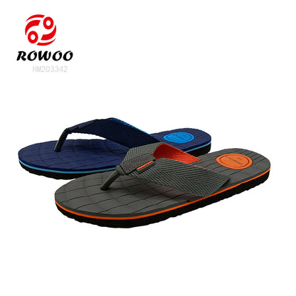 Men's Flip Flops Slippers Thong Flat Sandal for Indoor Outdoor Light Weight