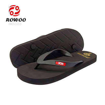 Trendy Men's Chinese Traditional Style Flip-Flops