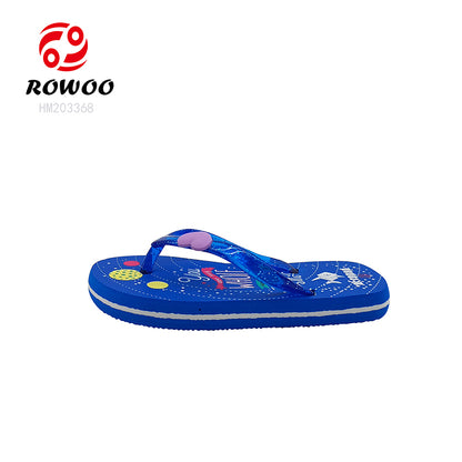 Unisex Children EVA Casual Flip-Flops Universe Star Theme Printed Slippers Soft Outsole Summer Sandals