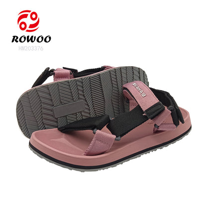 New Brand Ladies Outdoor Sandals TPR Durable Slipper Shoes Breathable Slide Webbing Sandals