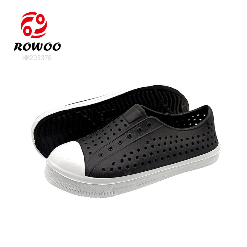 Unisex Children EVA Casual Sandals Solid Garden Shoes Perforated Ventilation Summer Clog Sandals