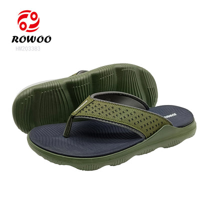 New Wave EVA Men Outdoor Sandals Fashion Design Lightweight Slipper Shoes Anti-slip Flipflop Beach Shoes