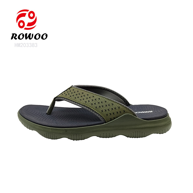 New Wave EVA Men Outdoor Sandals Fashion Design Lightweight Slipper Shoes Anti-slip Flipflop Beach Shoes