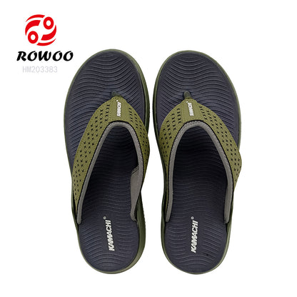 New Wave EVA Men Outdoor Sandals Fashion Design Lightweight Slipper Shoes Anti-slip Flipflop Beach Shoes