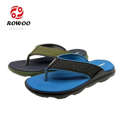 New Wave EVA Men Outdoor Sandals Fashion Design Lightweight Slipper Shoes Anti-slip Flipflop Beach Shoes