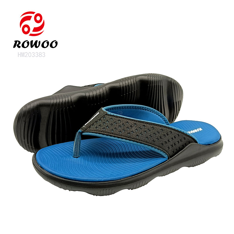 New Wave EVA Men Outdoor Sandals Fashion Design Lightweight Slipper Shoes Anti-slip Flipflop Beach Shoes