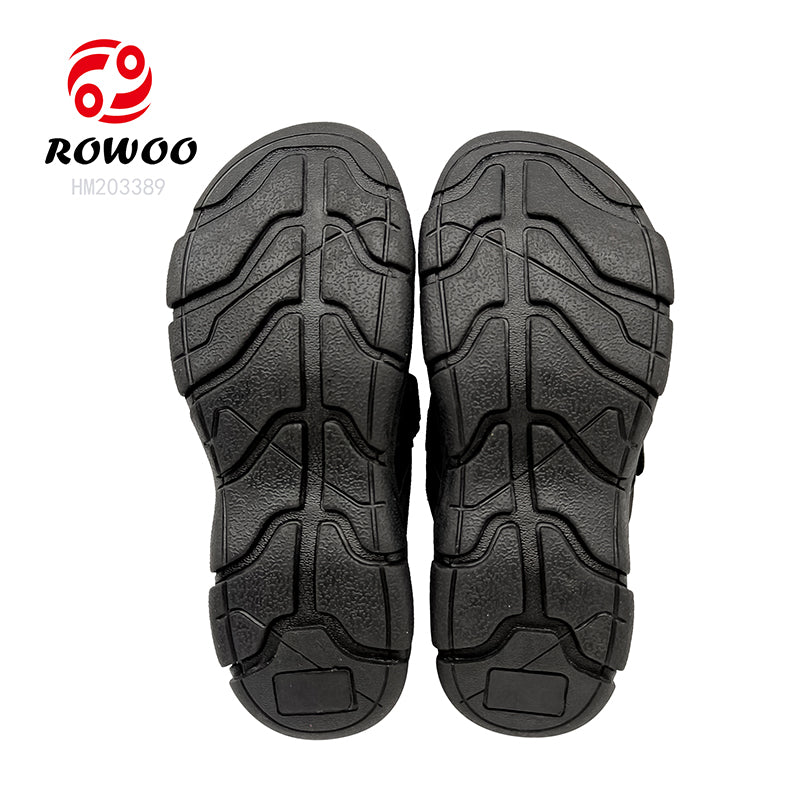 High Quality Men's Outdoor Beach Slippers Non-Slip Comfortable Air Sole Casual Shoes Slide Design for Summer