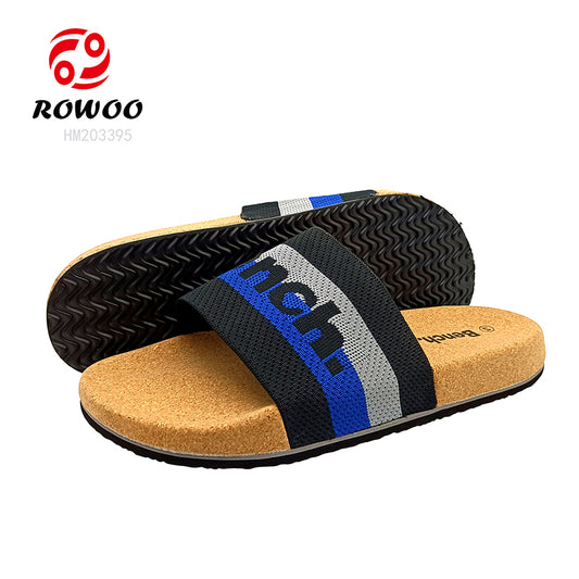 Webbing Slipper Ladies Outdoor Slide Shoes Fashion Customized Wholesale EVA Sandals