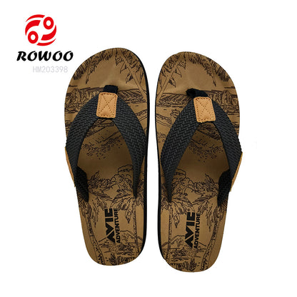 Wholesale Custom Printed Flip Flops Lightweight and Anti-Slippery