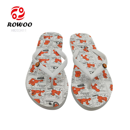 Cartoon Women Sesame Street Elmo Creative Art Home Outdoor Slippers Casual Flip-Flops