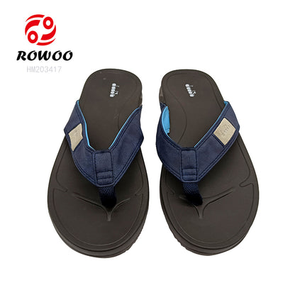 Men EVA Casual Non-Slip OEM Custom Outdoor Bathroom Flip-Flops