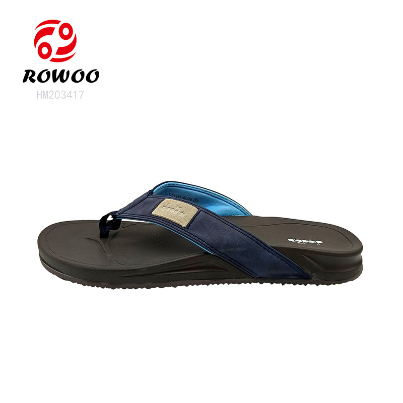 Men EVA Casual Non-Slip OEM Custom Outdoor Bathroom Flip-Flops