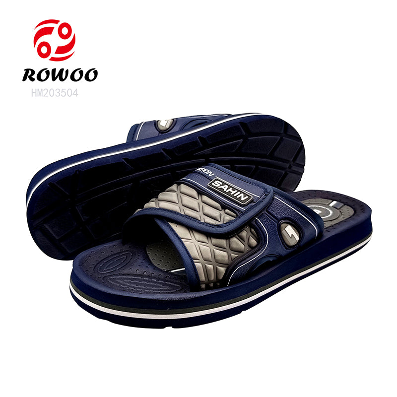 Summer Men's Outdoor Breathable Sandals Granular Massage Outsole Non-Slip Boys Slippers