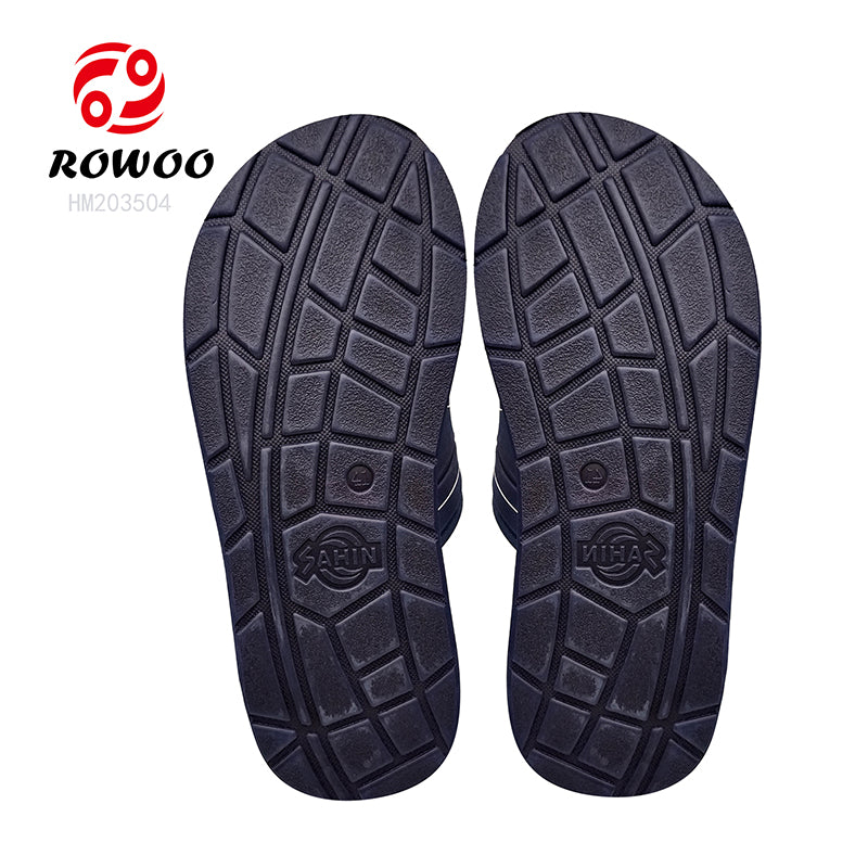 Summer Men's Outdoor Breathable Sandals Granular Massage Outsole Non-Slip Boys Slippers