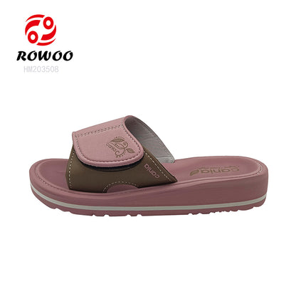 Wholesale Custom Logo Fashion Outdoor Adjustable Men Women Slides Slippers