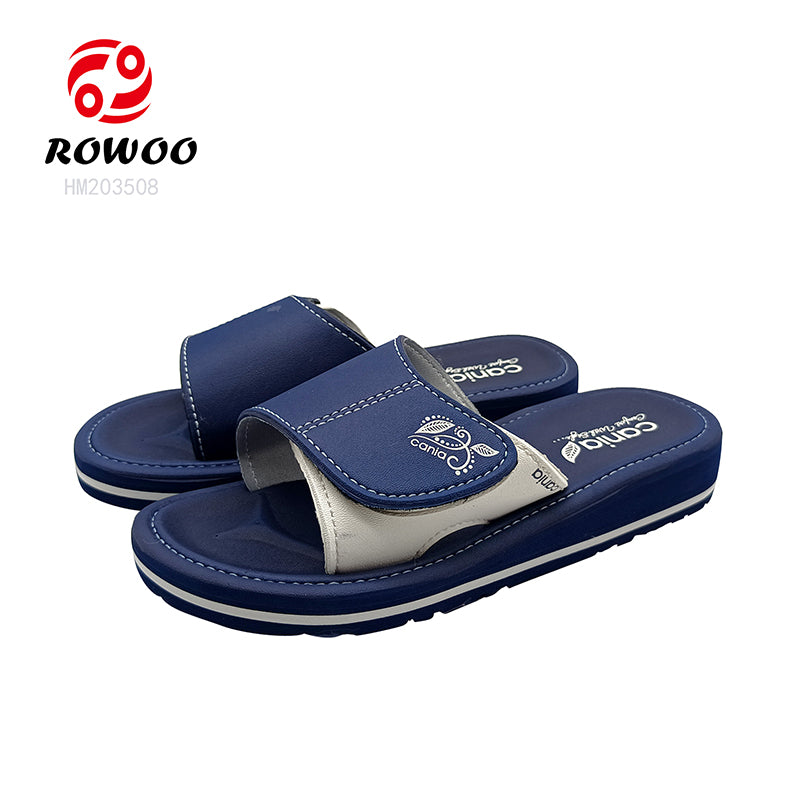 Wholesale Custom Logo Fashion Outdoor Adjustable Men Women Slides Slippers