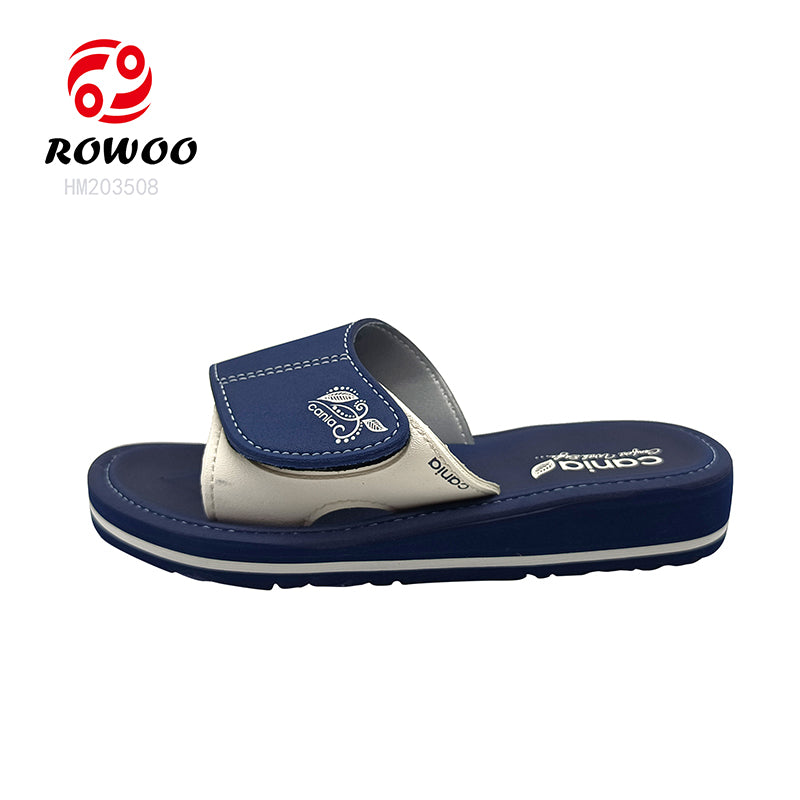 Wholesale Custom Logo Fashion Outdoor Adjustable Men Women Slides Slippers