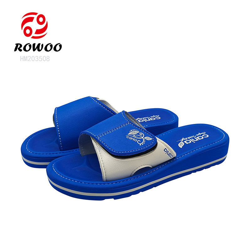 Wholesale Custom Logo Fashion Outdoor Adjustable Men Women Slides Slippers