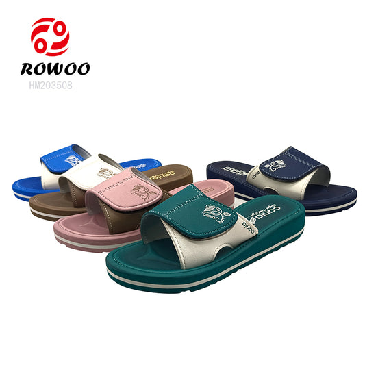 Wholesale Custom Logo Fashion Outdoor Adjustable Men Women Slides Slippers